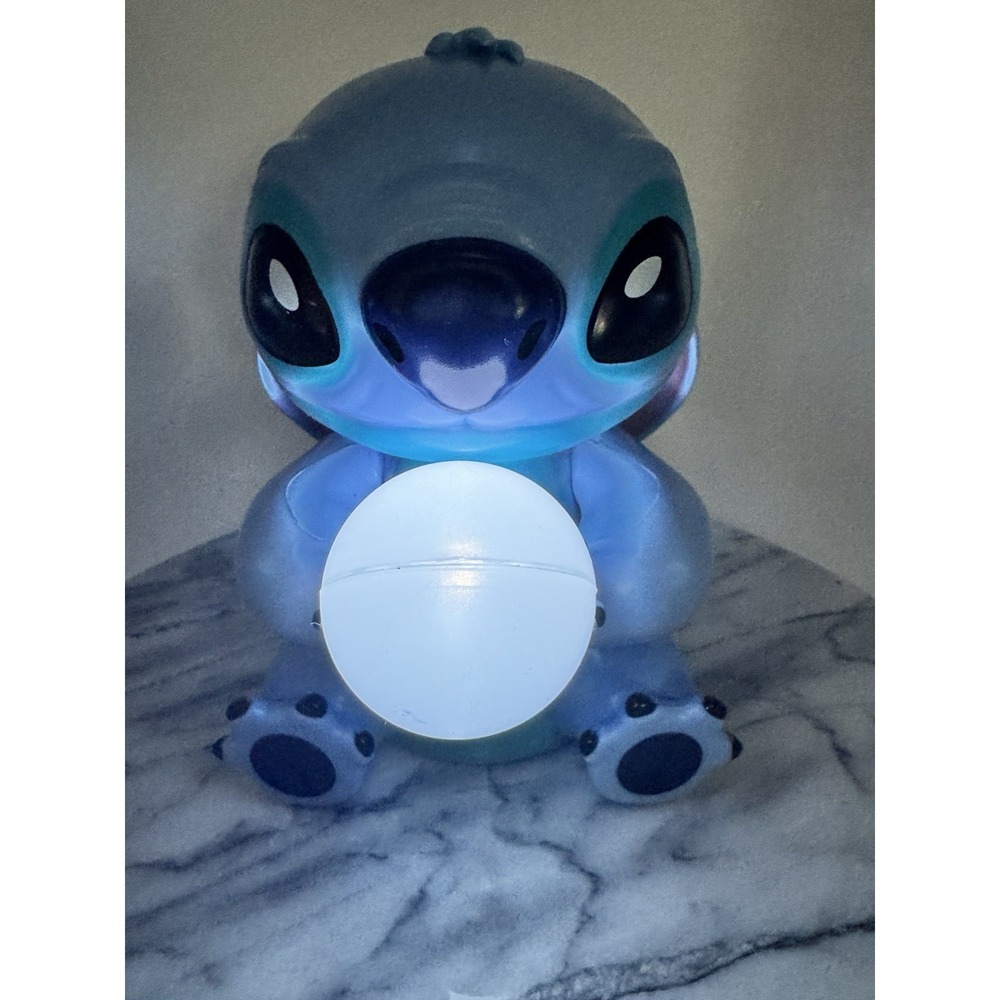 Disney Stitch Night Light Lamp Lilo & Stitch Kids Bedroom Decor Orb Light